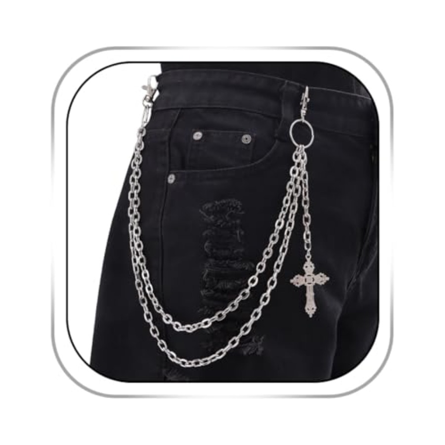 Women'S Jeans Accessories Chain - Wallet Chain for Men Women Hip