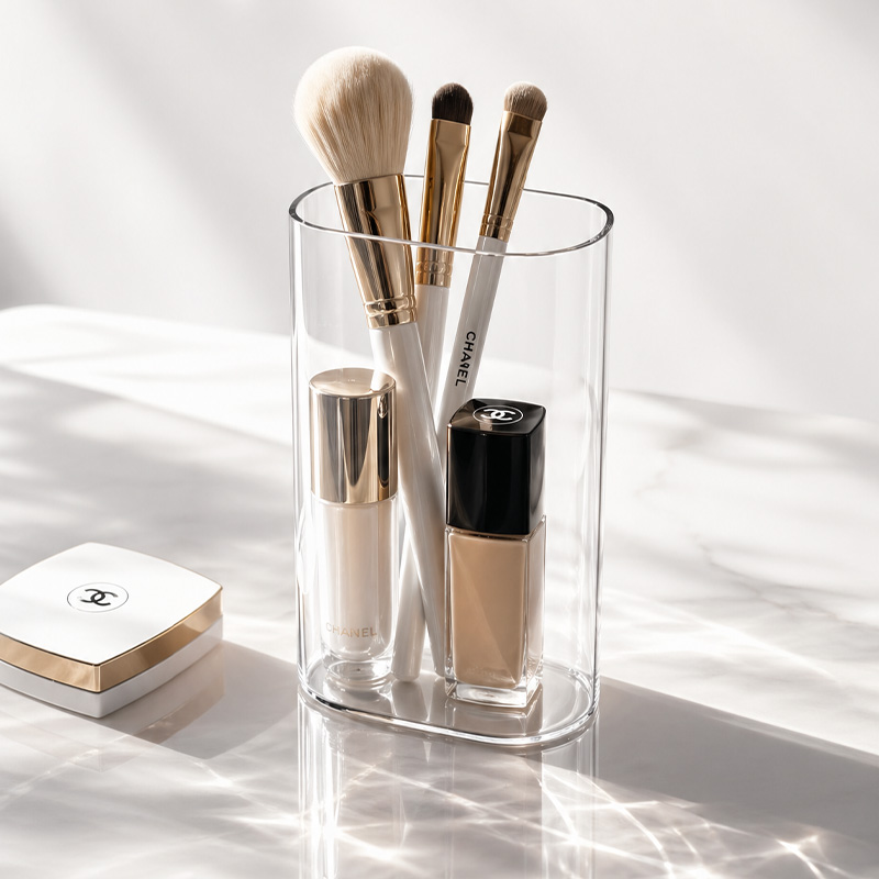 Women Accessories Organizer - Makeup Brush Holder, Large Capacity Cosmetic