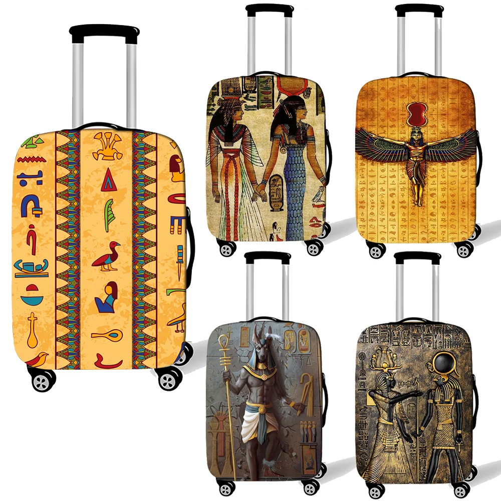 Women Accessories Egypt - Egyptian Art Print Luggage Cover Egypt
