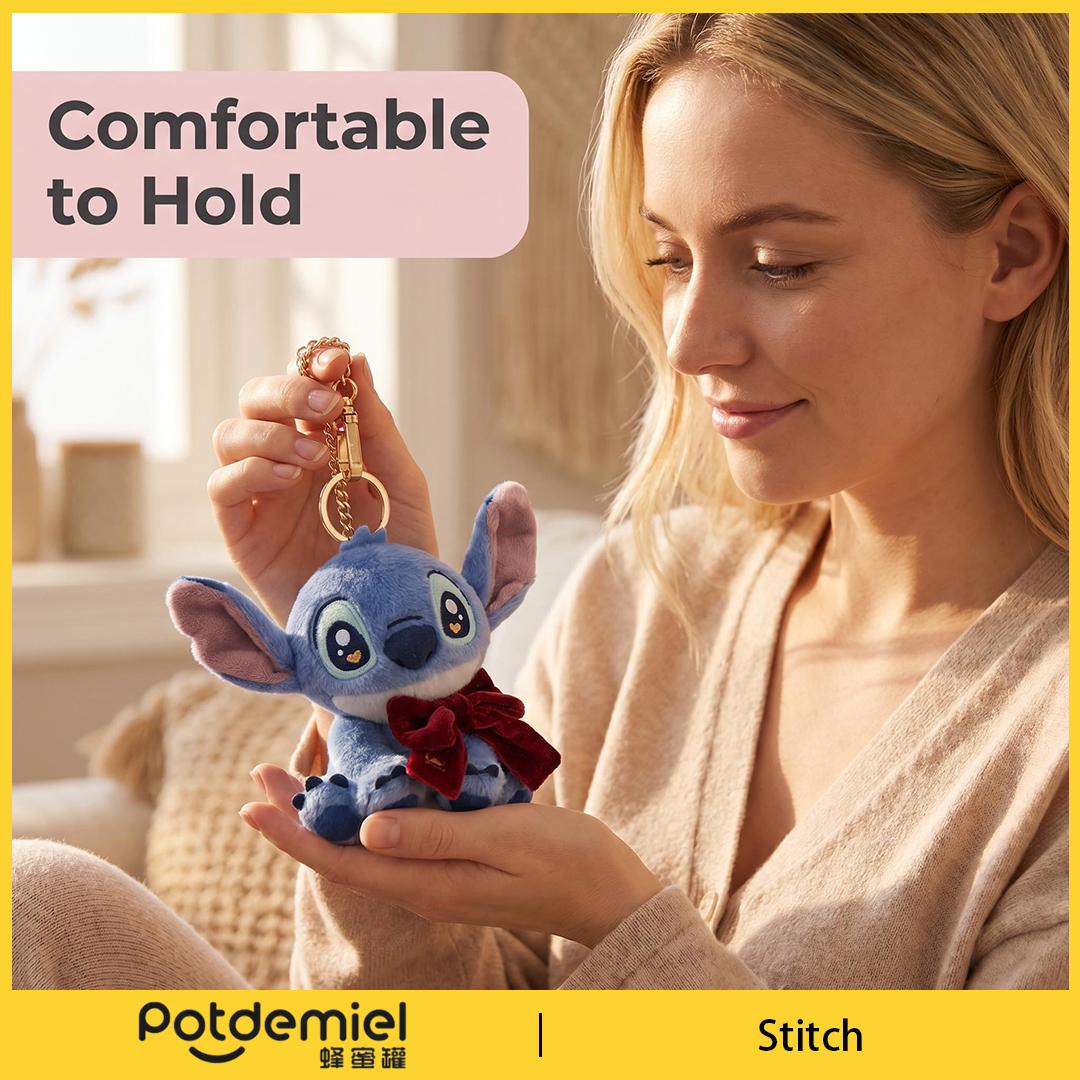 Women'S Accessories Handbags - Potdemiel Disney Stitch Plush Keychain Stuffed