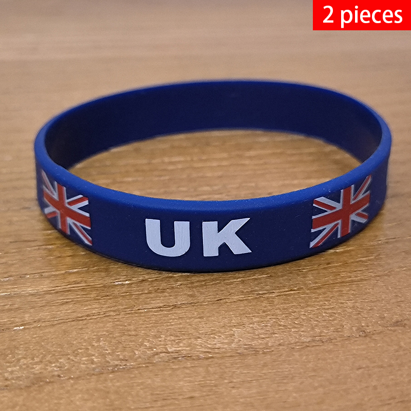 2pcs UK National Flag Wristban - Women'S Accessories Uk recension och pris