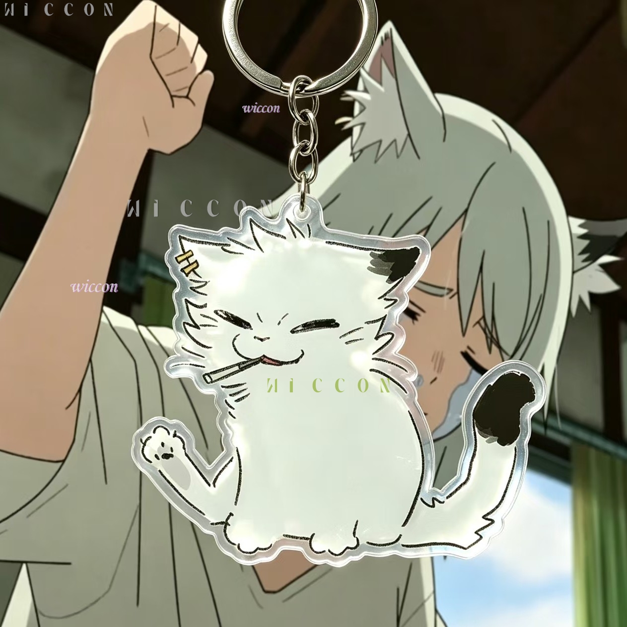 Chainsmoker Cat Keychain Yanik - Women'S Accessories Handbags recension och pris