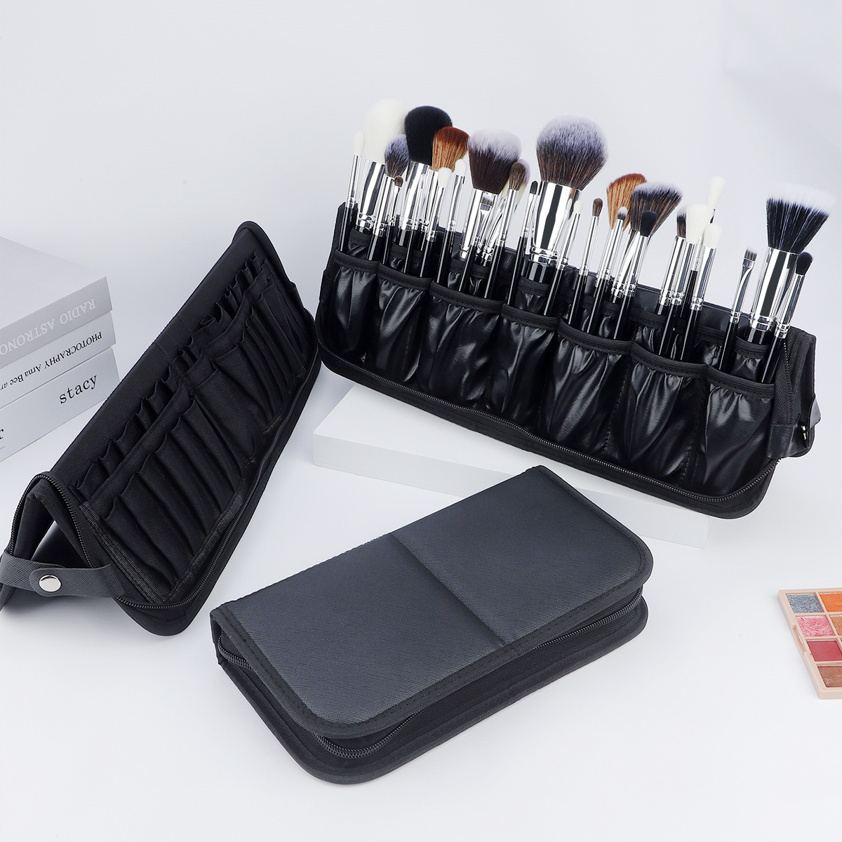 Large Black Foldable Makeup Ba - Women Accessories Organizer recension och pris