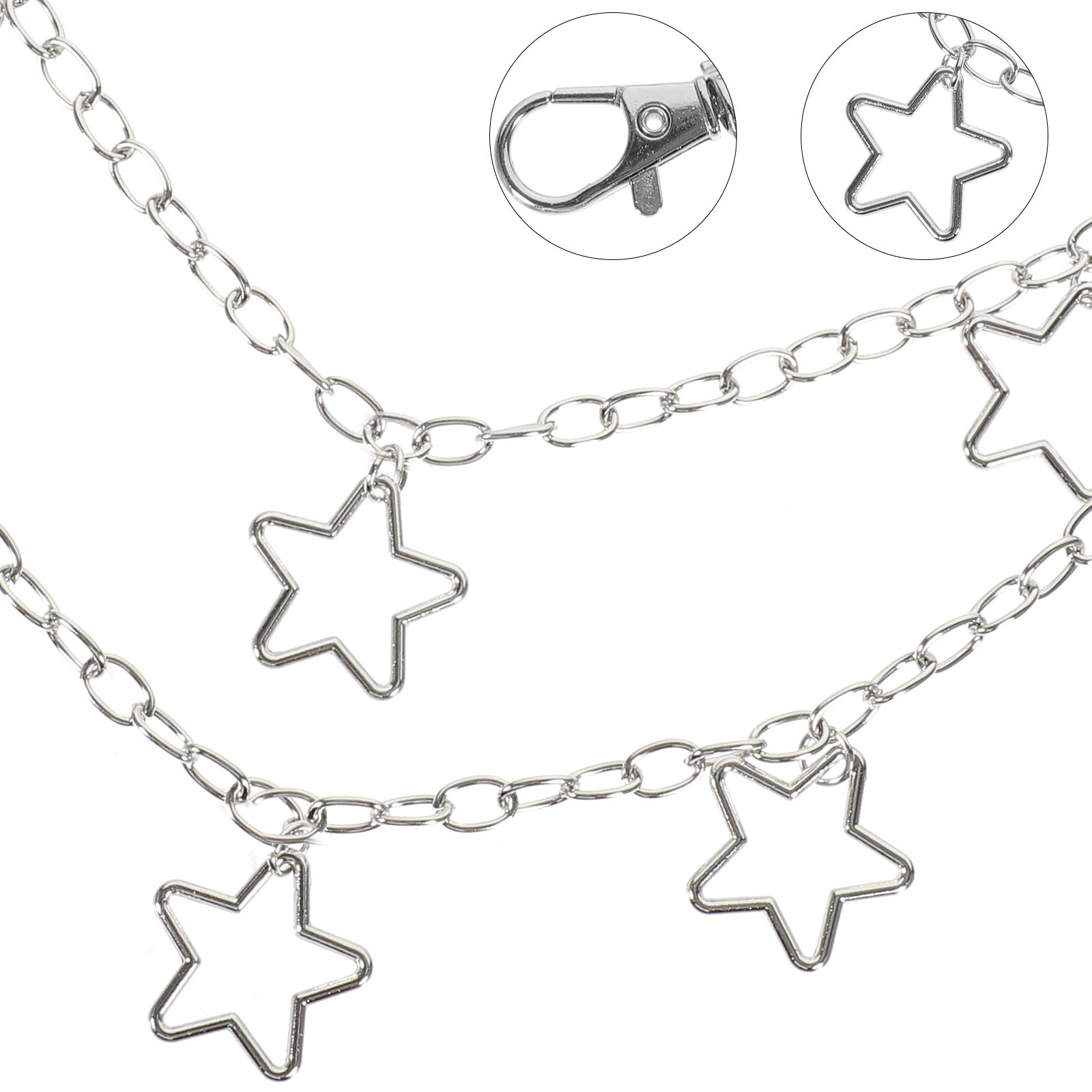 Double-layer Belt Chain Jeans  - Women'S Jeans Accessories Chain recension och pris