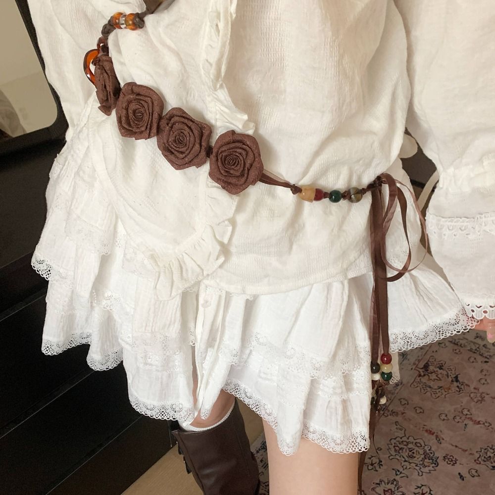 Bead Bohemian Floral Waist Rop - Women'S Jeans Accessories Chain recension och pris