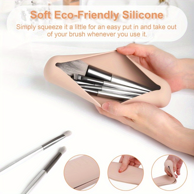 Travel Makeup Brush Holder,Sil - Women Accessories Organizer recension och pris