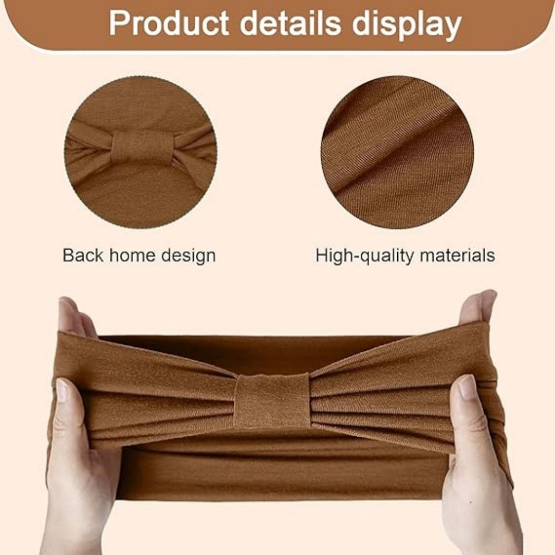 4PCS Wide Headbands for Women, - Women'S African Accessories recension och pris