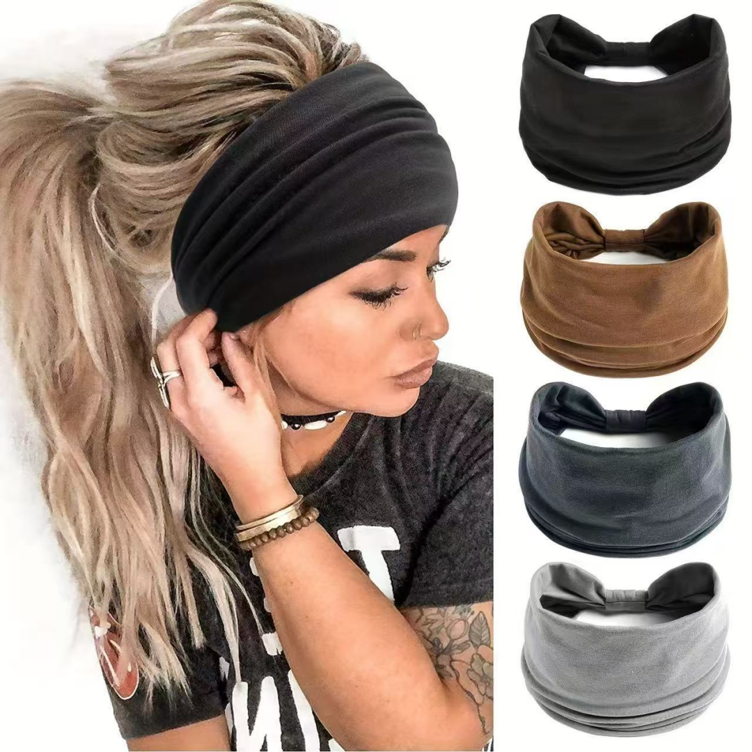 4PCS Wide Headbands for Women, - Women'S African Accessories recension och pris