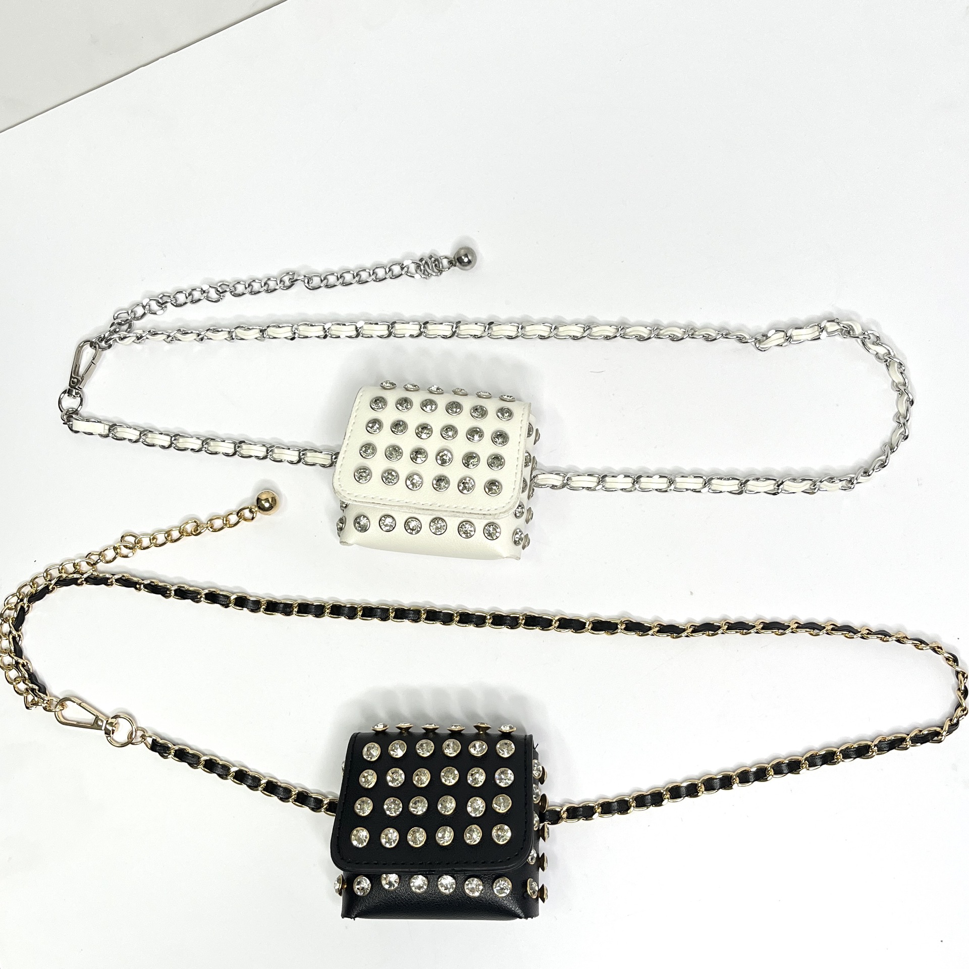 Fashion Rivet Mini Waistpack S - Women'S Jeans Accessories Chain recension och pris