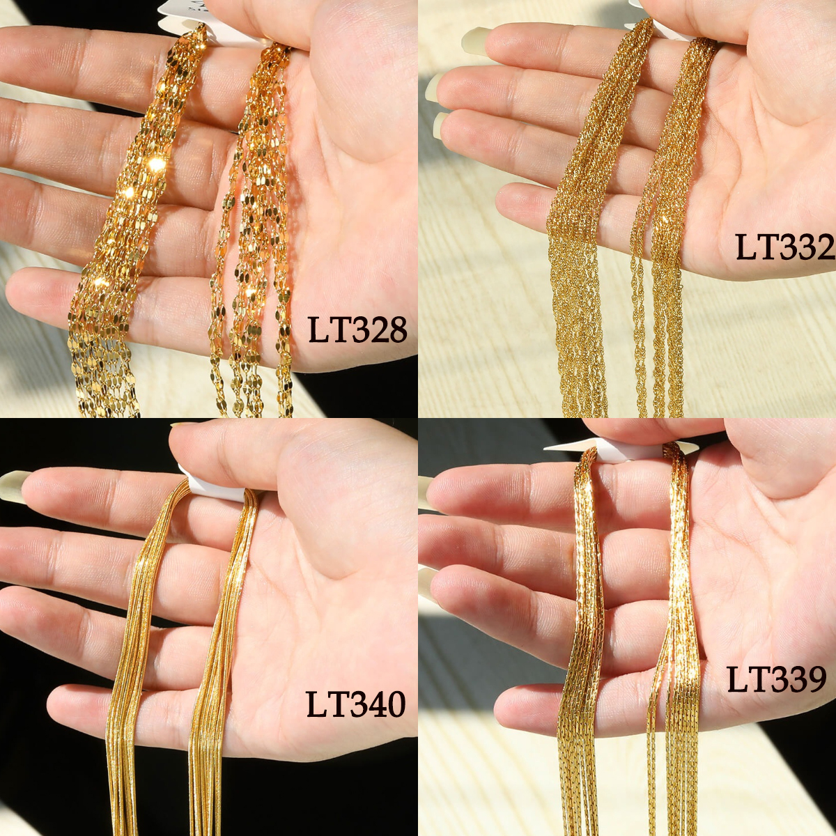 10pcs/Lot 45cm Stainless Steel - Women Accessories For Hand recension och pris
