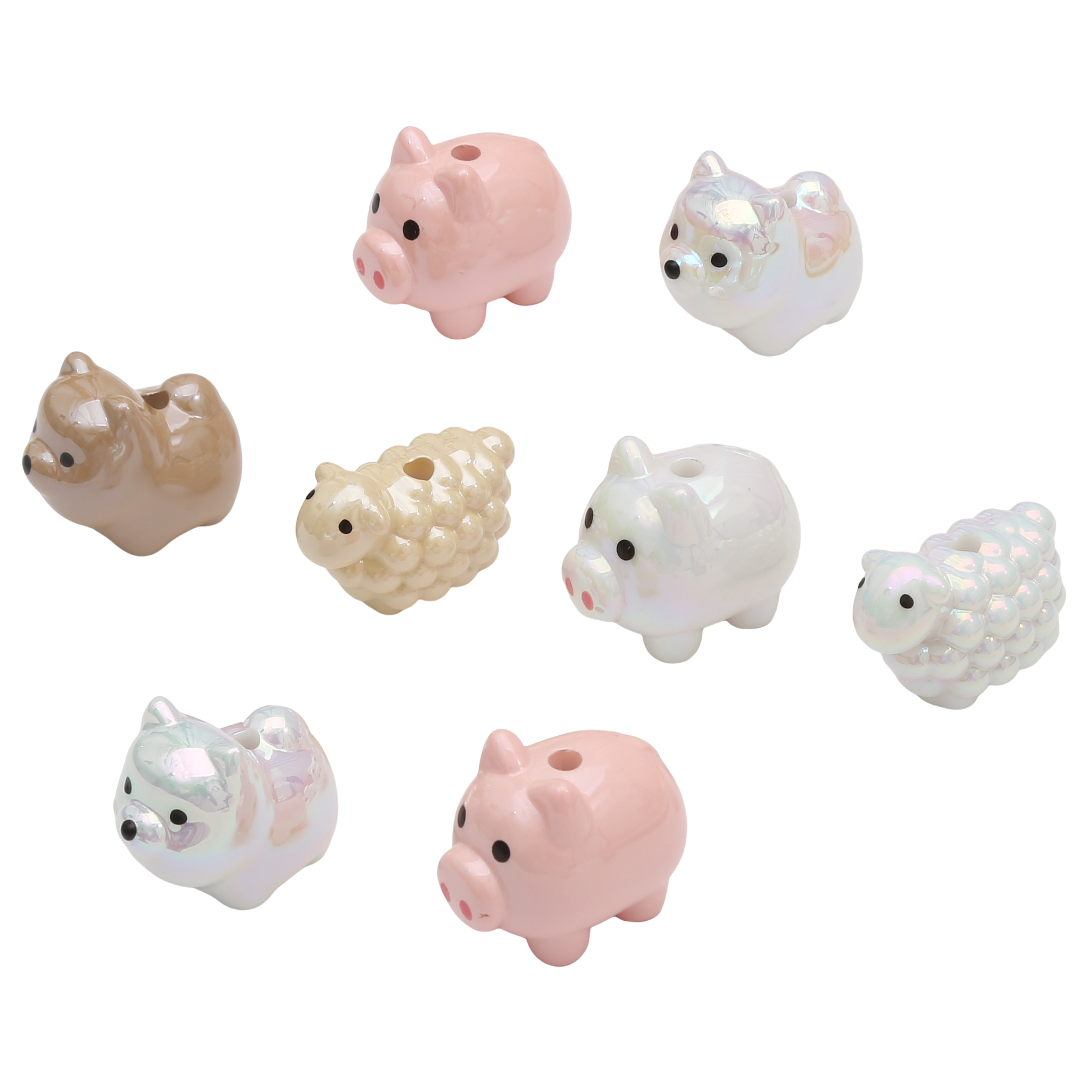 Acrylic Animal Beads Sheep Pig - Women Accessories For Hand recension och pris