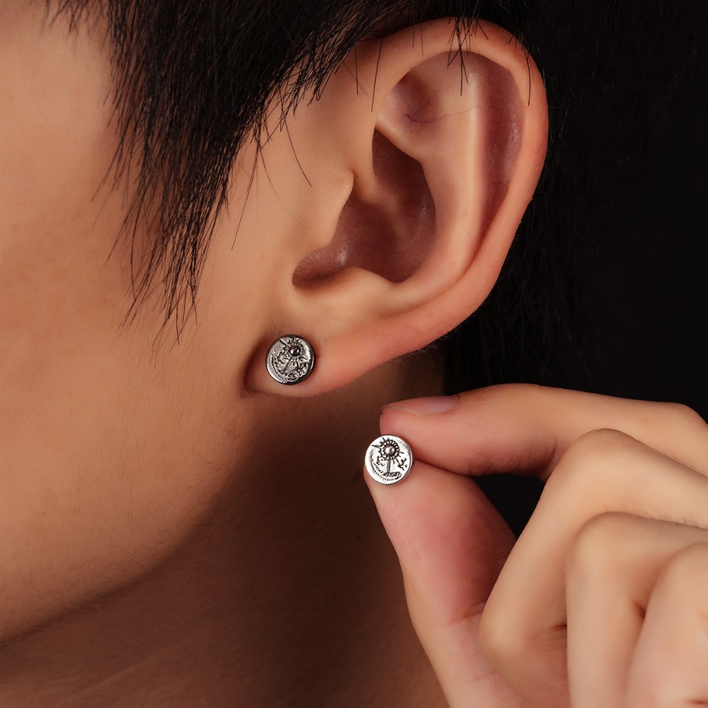 1pair Indian Eagle Stud Earrin - Women'S Eagles Accessories recension och pris