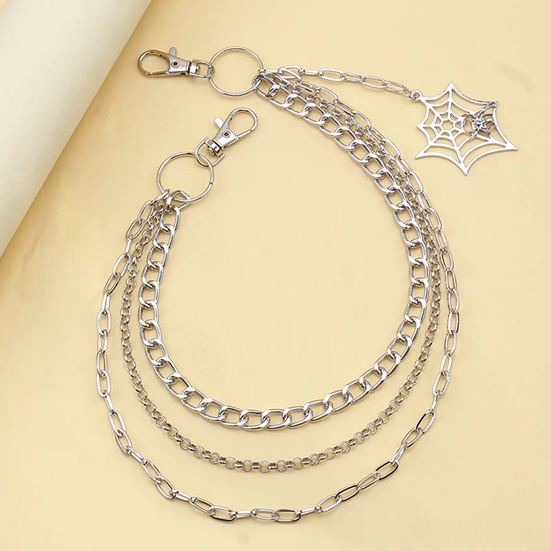 Fashion Punk Metal Pants Chain - Women'S Jeans Accessories Chain recension och pris