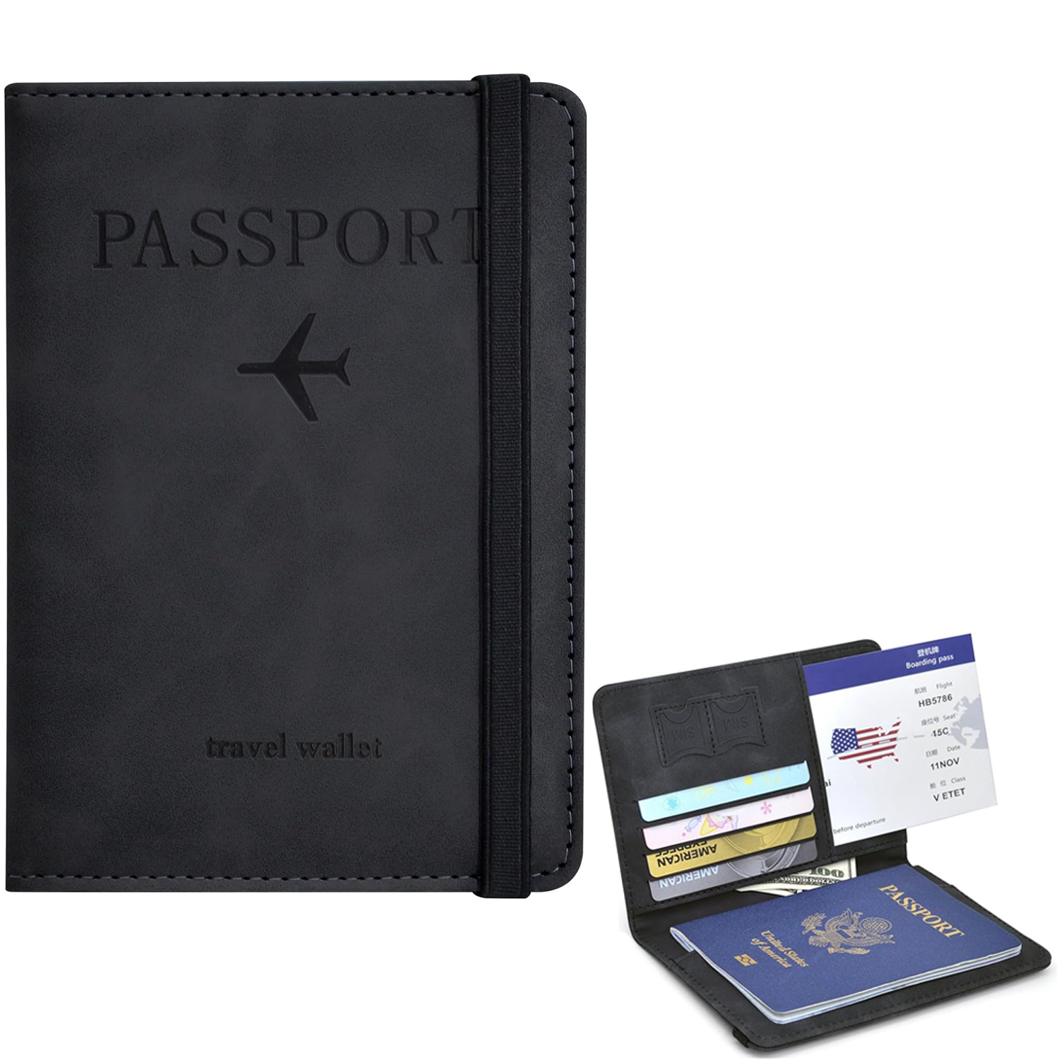 Passport Holder Wallet Cover T - Women'S Essential Accessories recension och pris