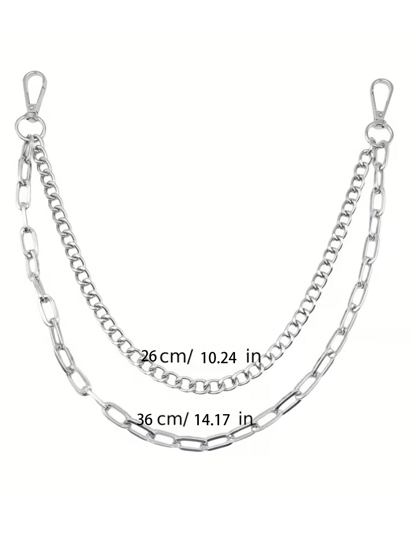 Unisex Punk Style Metal Fashio - Women'S Jeans Accessories Chain recension och pris