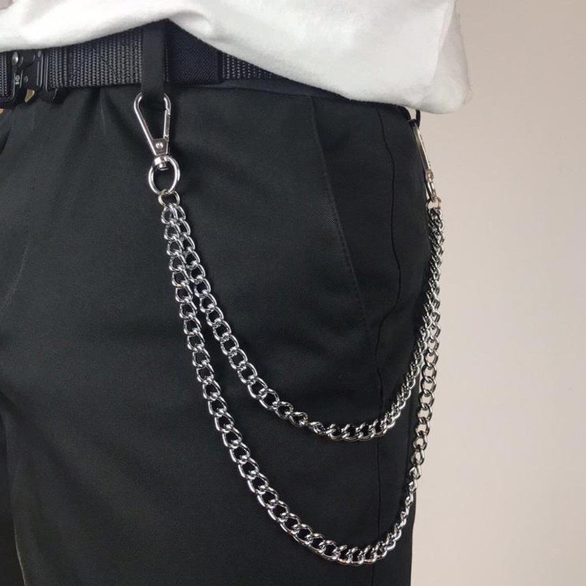 Unisex Punk Style Metal Fashio - Women'S Jeans Accessories Chain recension och pris