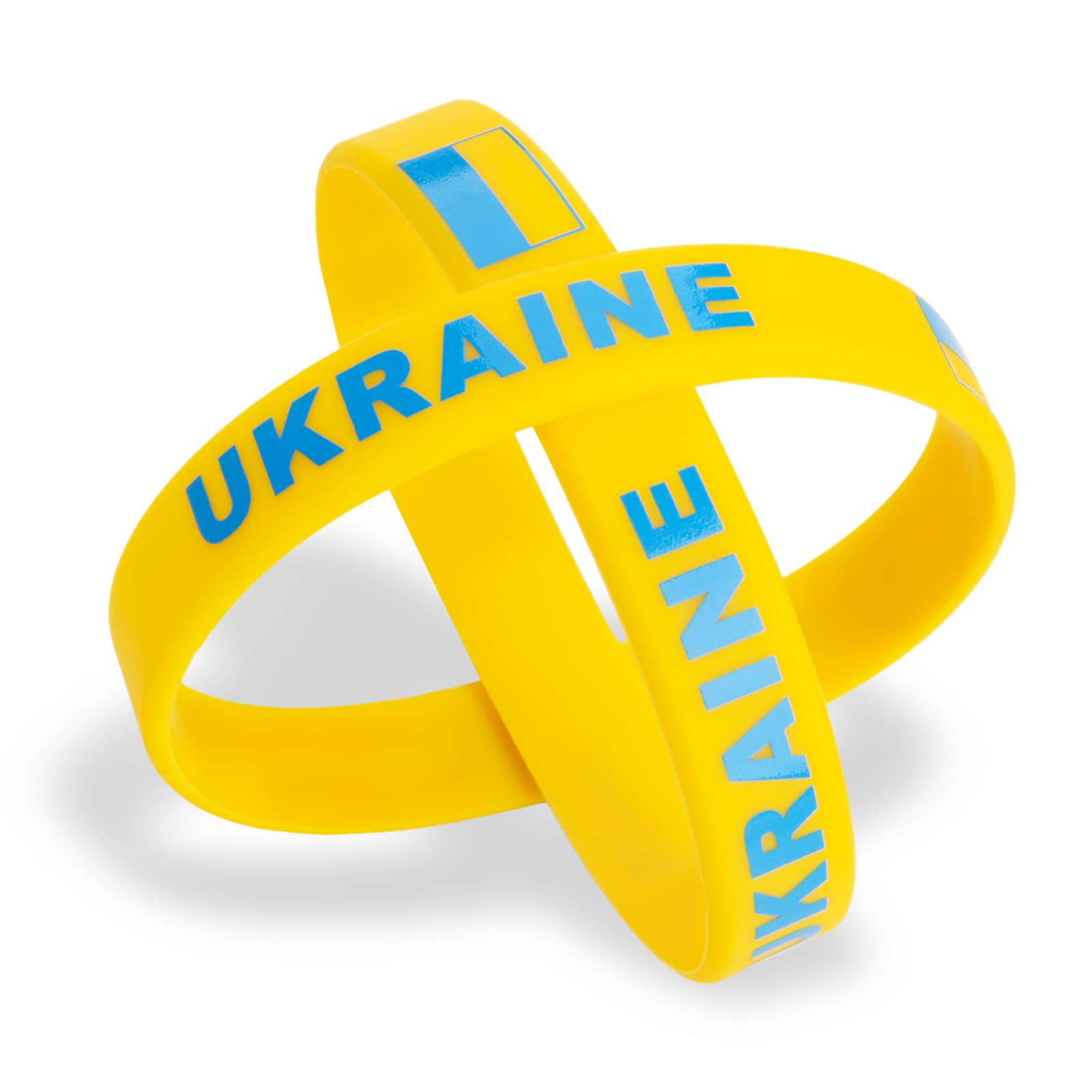 2pcs Ukraine Flag Bracelet Sil - Women'S Accessories Uk recension och pris