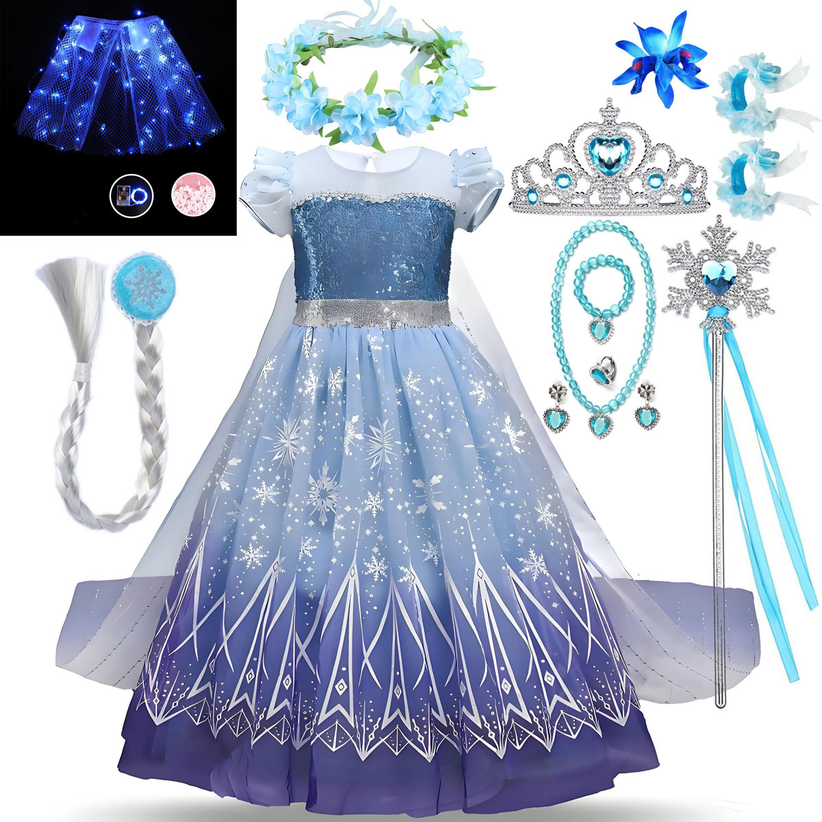 Disney Popular Movie Frozen Pr - Layered Necklace Set recension och pris
