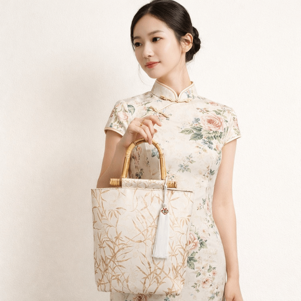 Canvas Jacquard Tote Bag Bambo - Women'S Accessories Handbags recension och pris