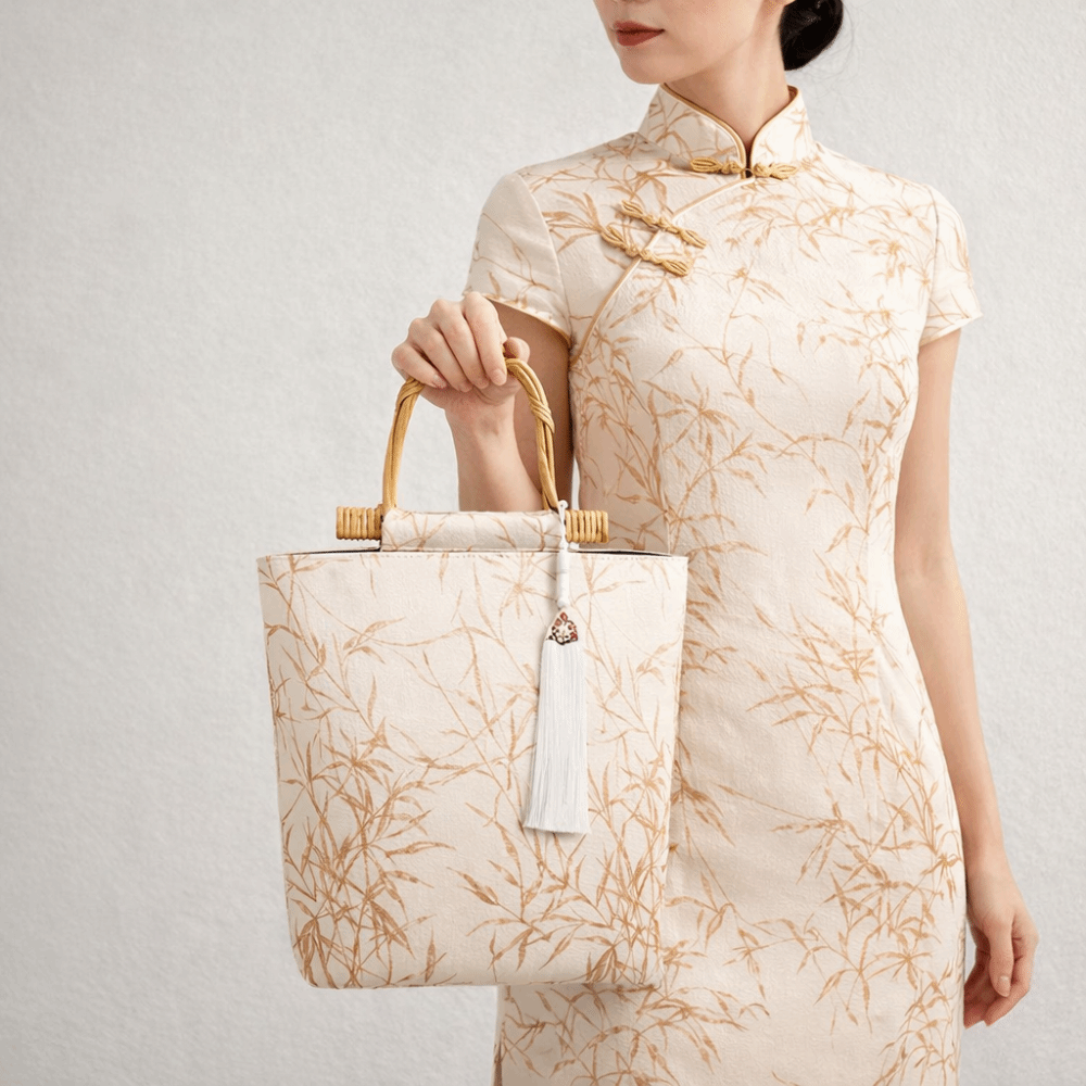 Canvas Jacquard Tote Bag Bambo - Women'S Accessories Handbags recension och pris