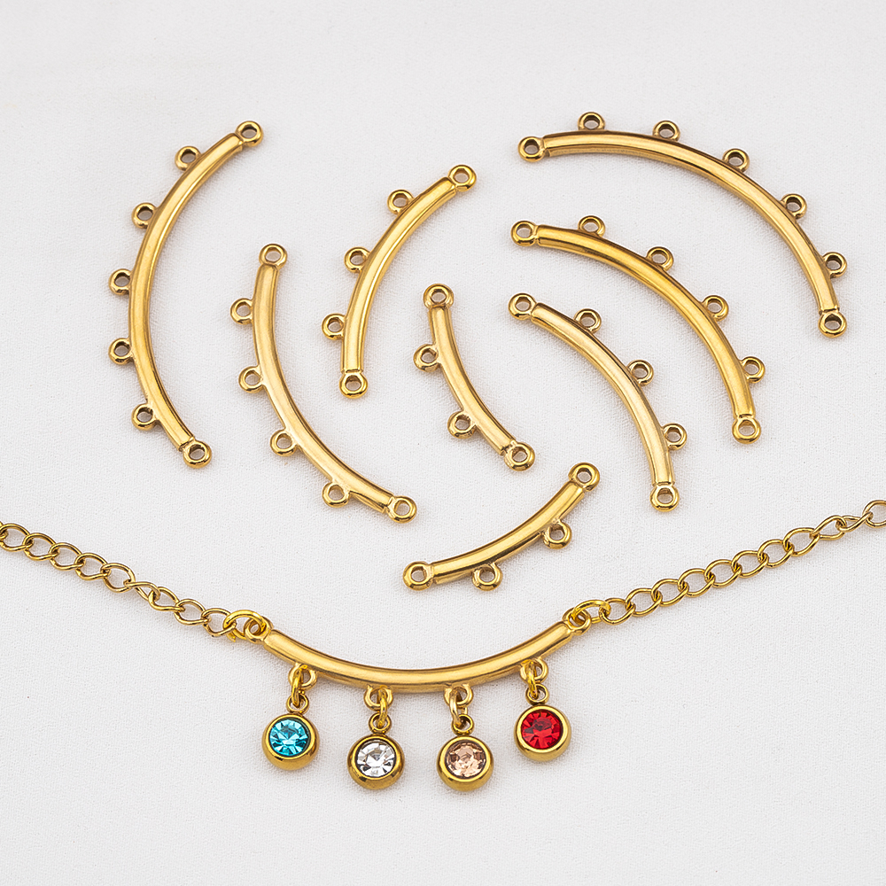 2 3 4 5 Loops Stainless Steel  - Layered Necklace Set recension och pris