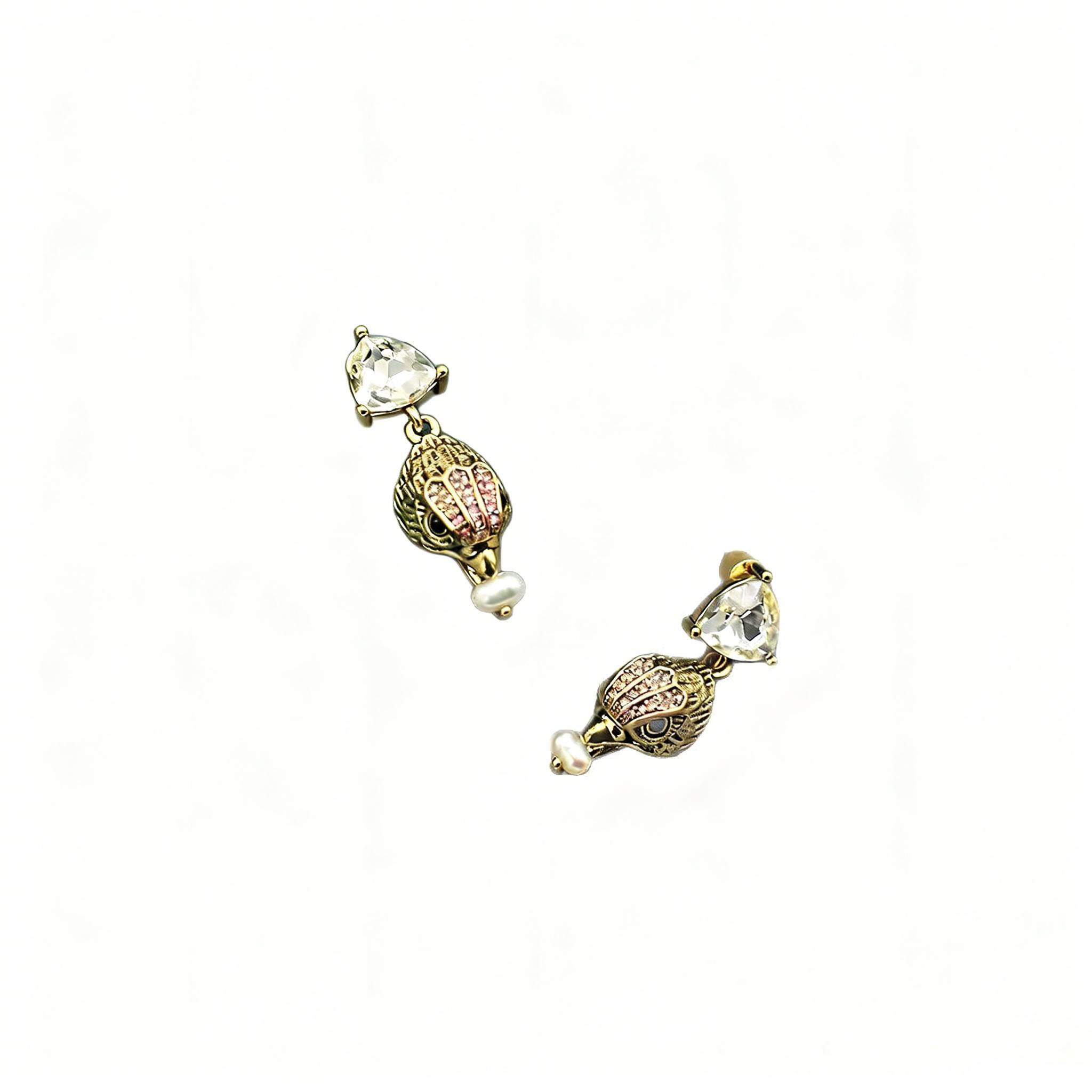 Vintage Eagle Head Stud Earrin - Women'S Eagles Accessories recension och pris