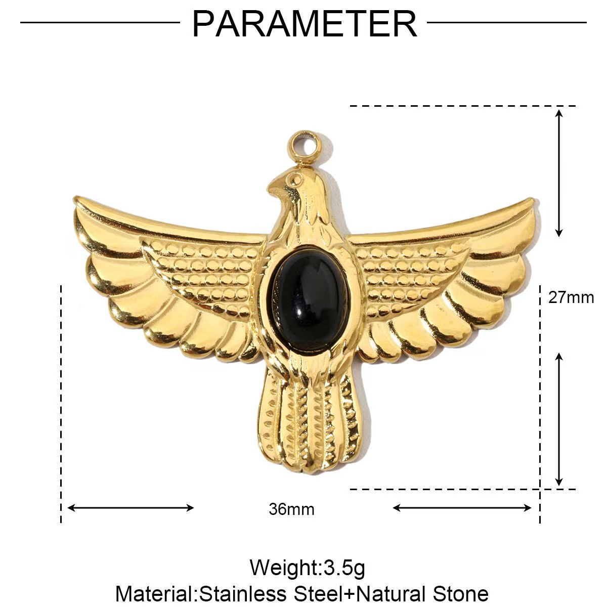 Cross border stainless steel e - Women'S Eagles Accessories recension och pris