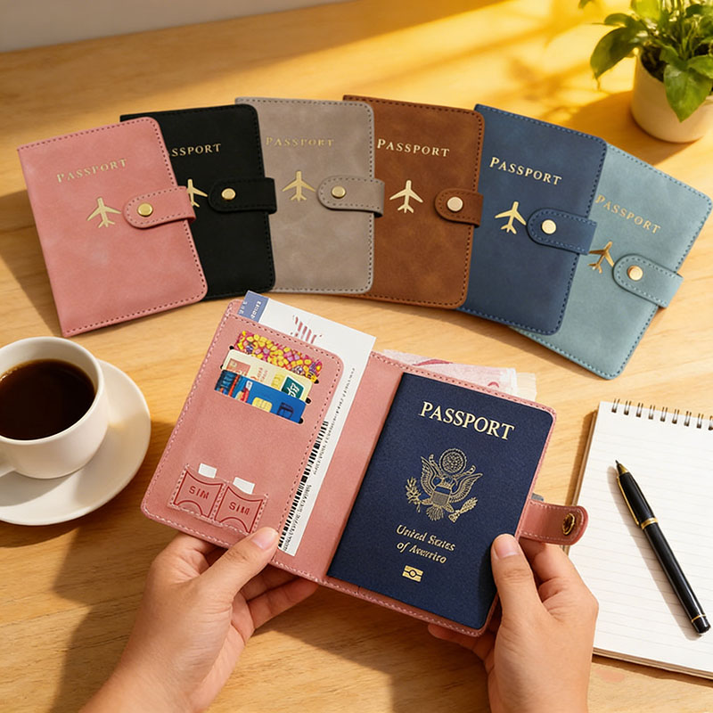 Leather Passport Holder Covers - Women'S Essential Accessories recension och pris