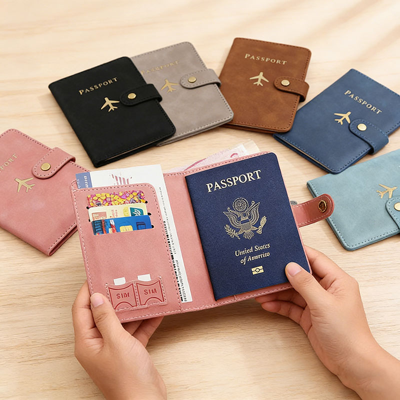Leather Passport Holder Covers - Women'S Essential Accessories recension och pris
