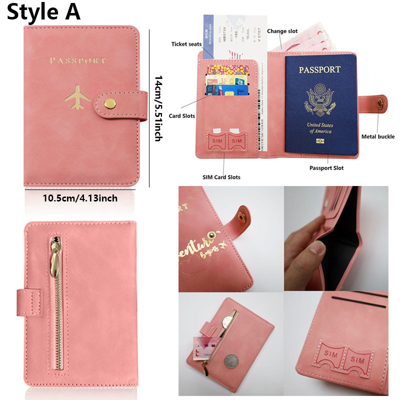 Leather Passport Holder Covers - Women'S Essential Accessories recension och pris