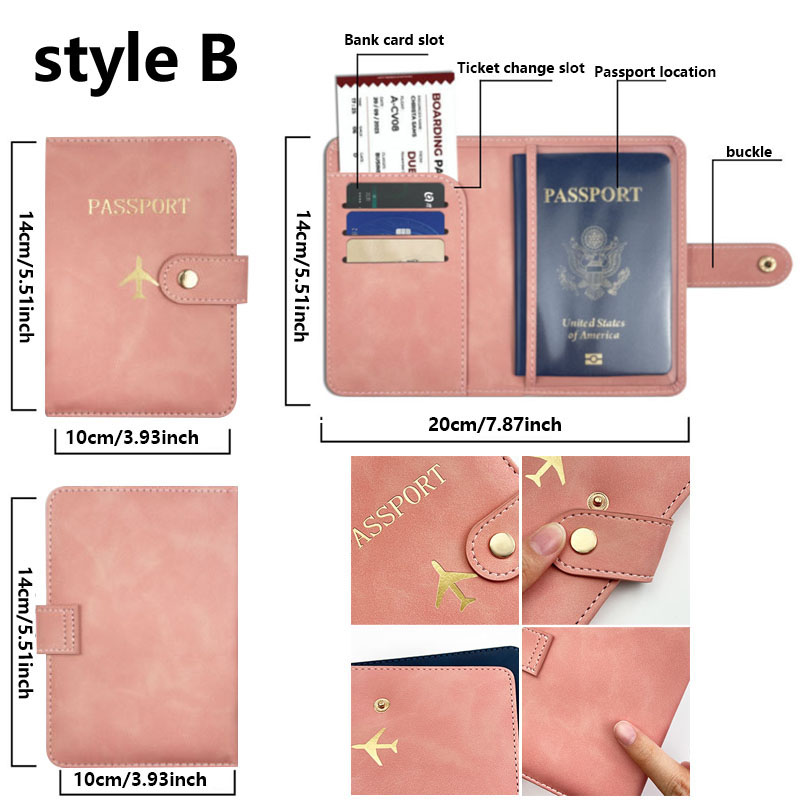 Leather Passport Holder Covers - Women'S Essential Accessories recension och pris