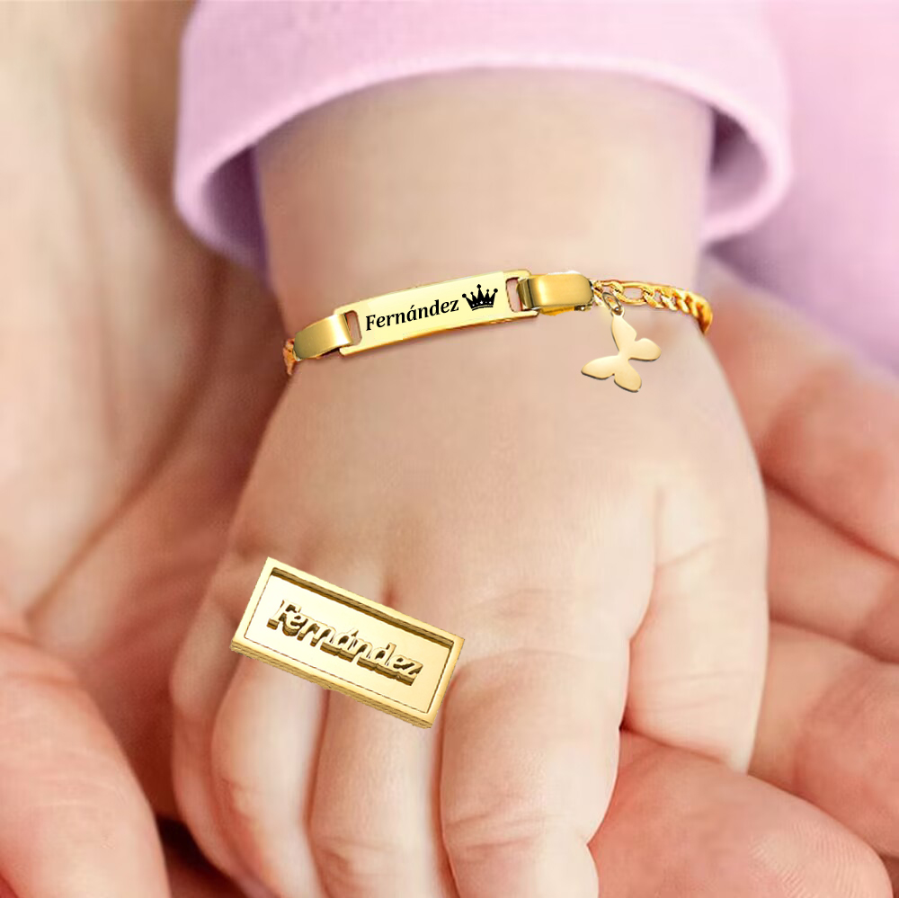 Spark Custom Baby Double Layer - Layered Necklace Set recension och pris