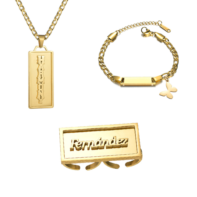 Spark Custom Baby Double Layer - Layered Necklace Set recension och pris
