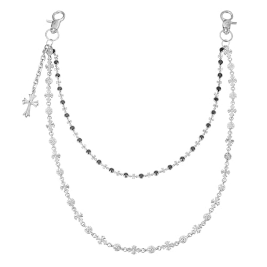 Cross Y2K Vintage Style Trouse - Women'S Jeans Accessories Chain recension och pris
