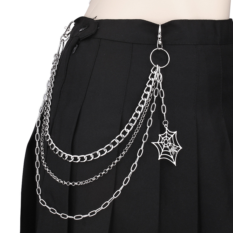 New Fashion Punk Metal Pants C - Women'S Jeans Accessories Chain recension och pris