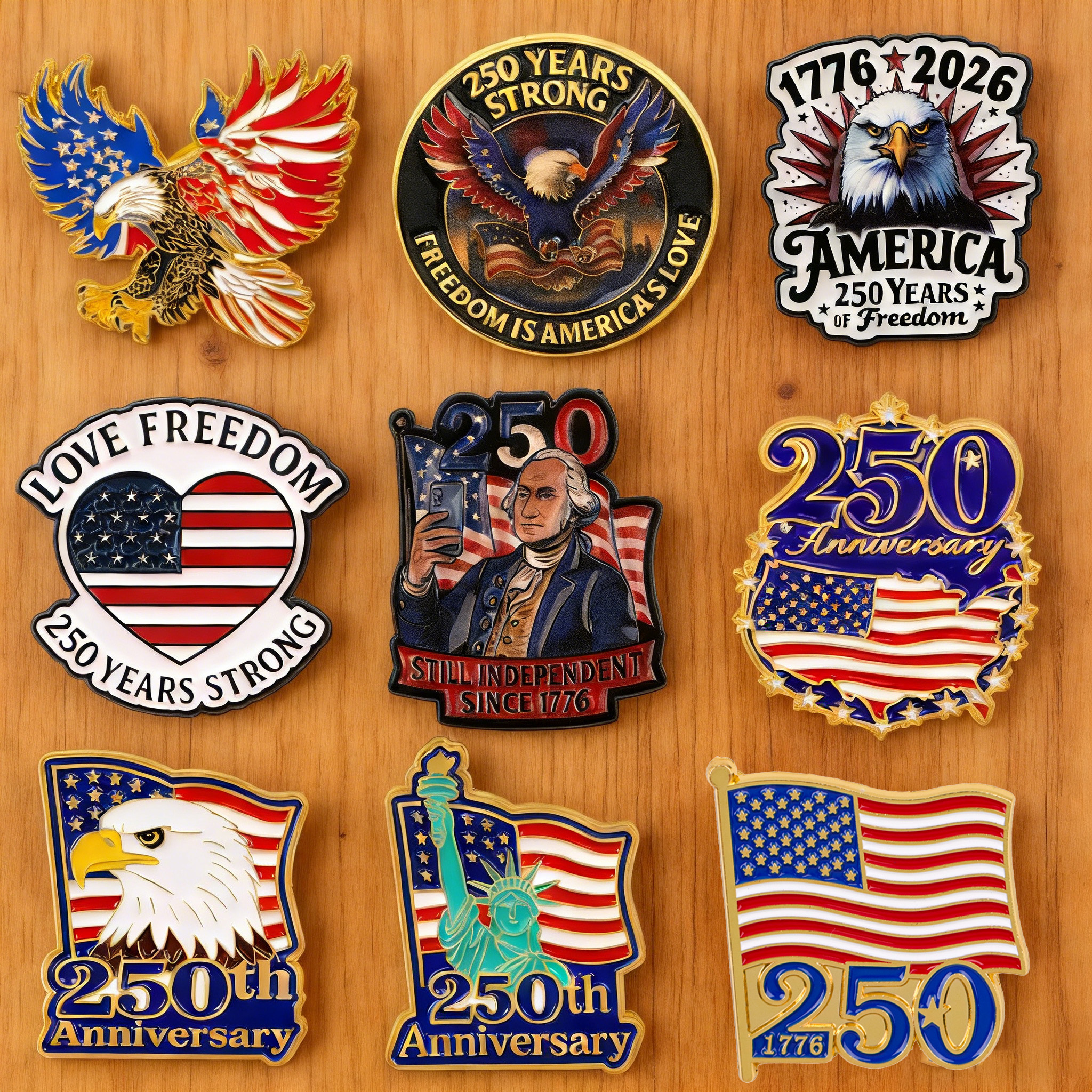 The United States 250th Annive - Women'S Eagles Accessories recension och pris