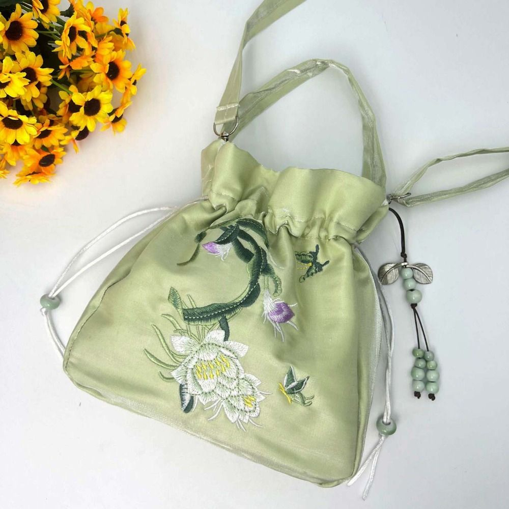 Ethnic Style Embroidery Drawst - Women'S Accessories Handbags recension och pris