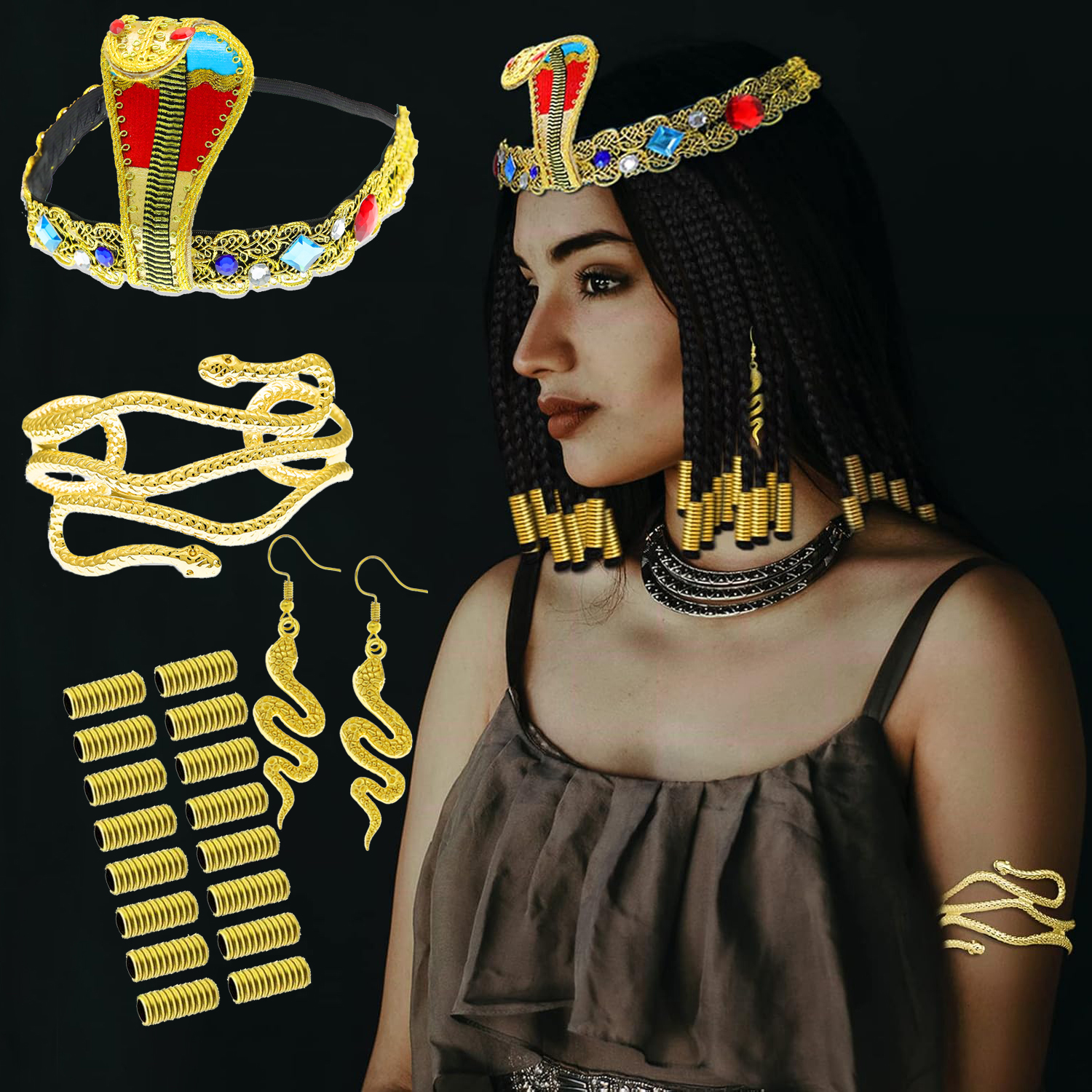 Egyptian Cleopatra Costume Acc - Women Accessories Egypt recension och pris