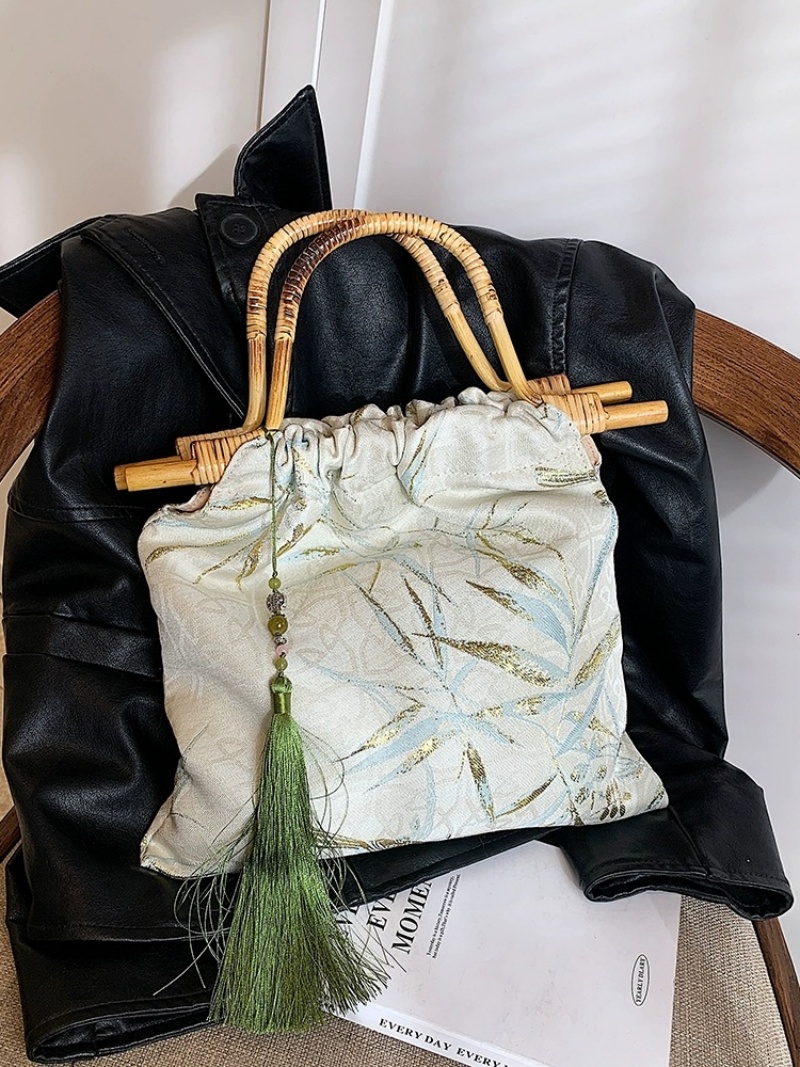 Women's Bamboo Leaf Jacquard H - Women'S Accessories Handbags recension och pris