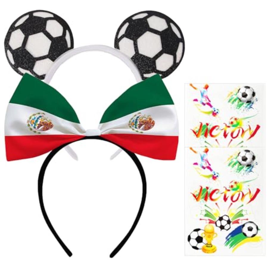 Red White Green Flag Bow Headb - Women'S Eagles Accessories recension och pris