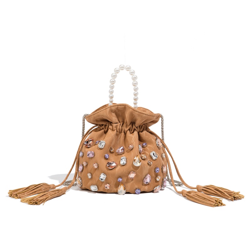 High-End Diamond Inlaid Pearl  - Women'S Accessories Handbags recension och pris