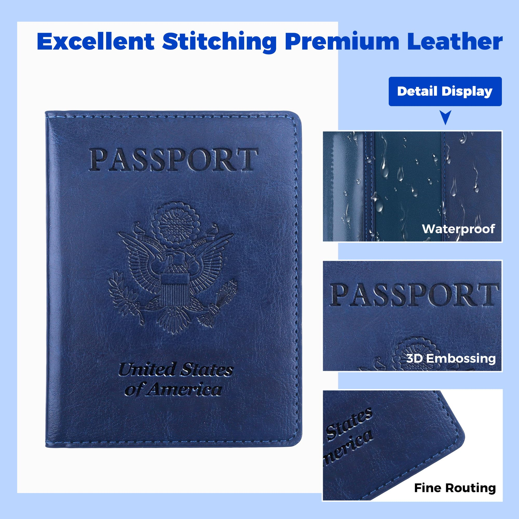 Passport Holder for Travel Men - Women'S Essential Accessories recension och pris