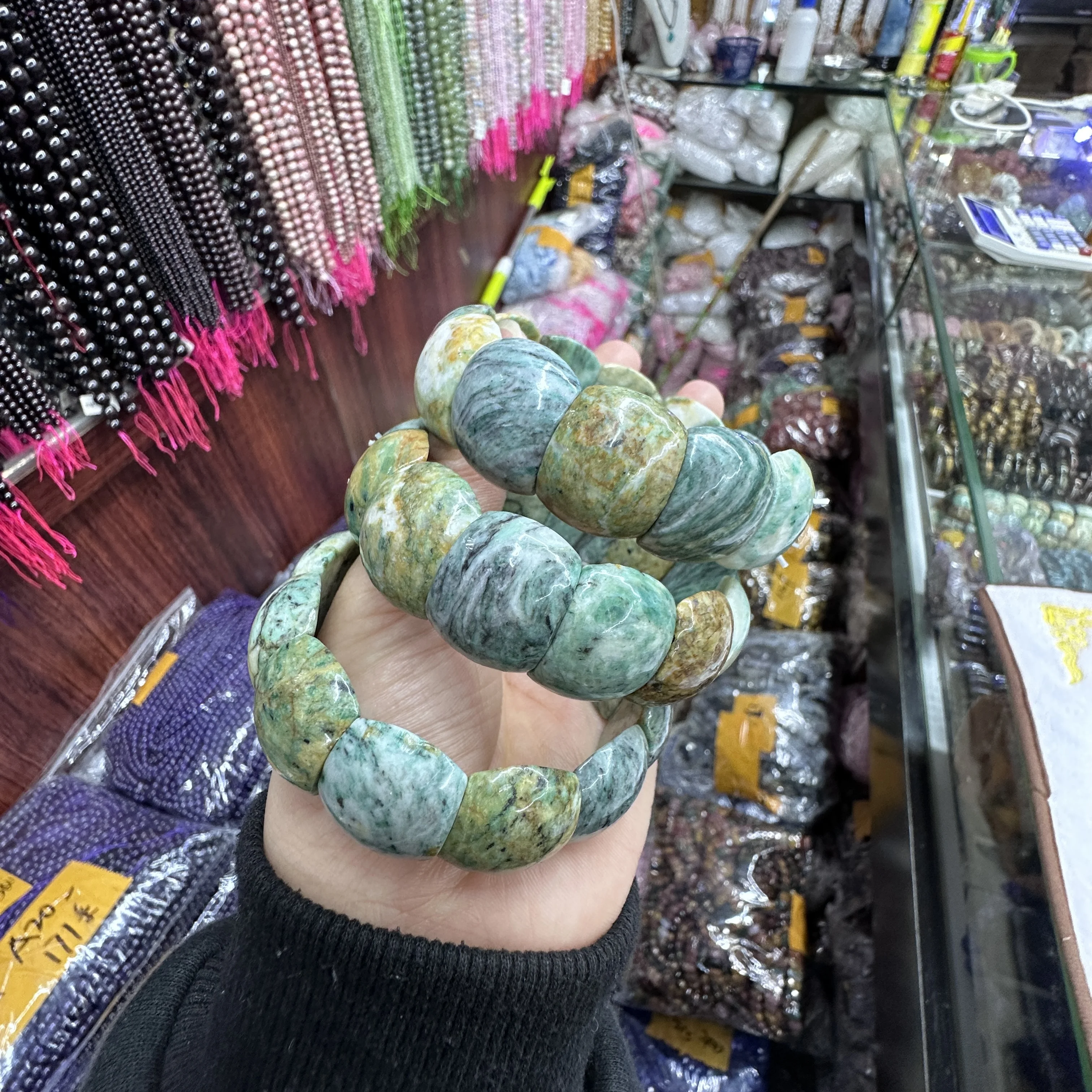 Natural African Turquoise Ston - Women'S African Accessories recension och pris