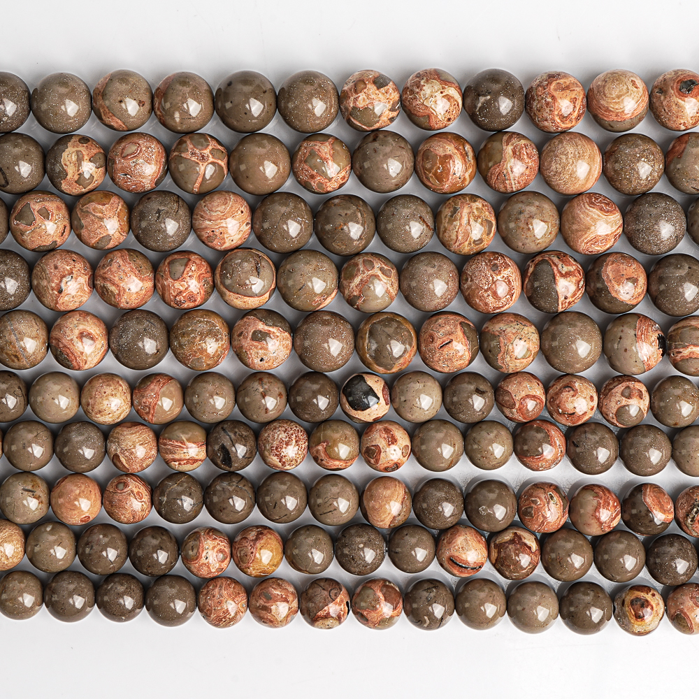 8/10mm Natural Stone Beads Afr - Women'S African Accessories recension och pris