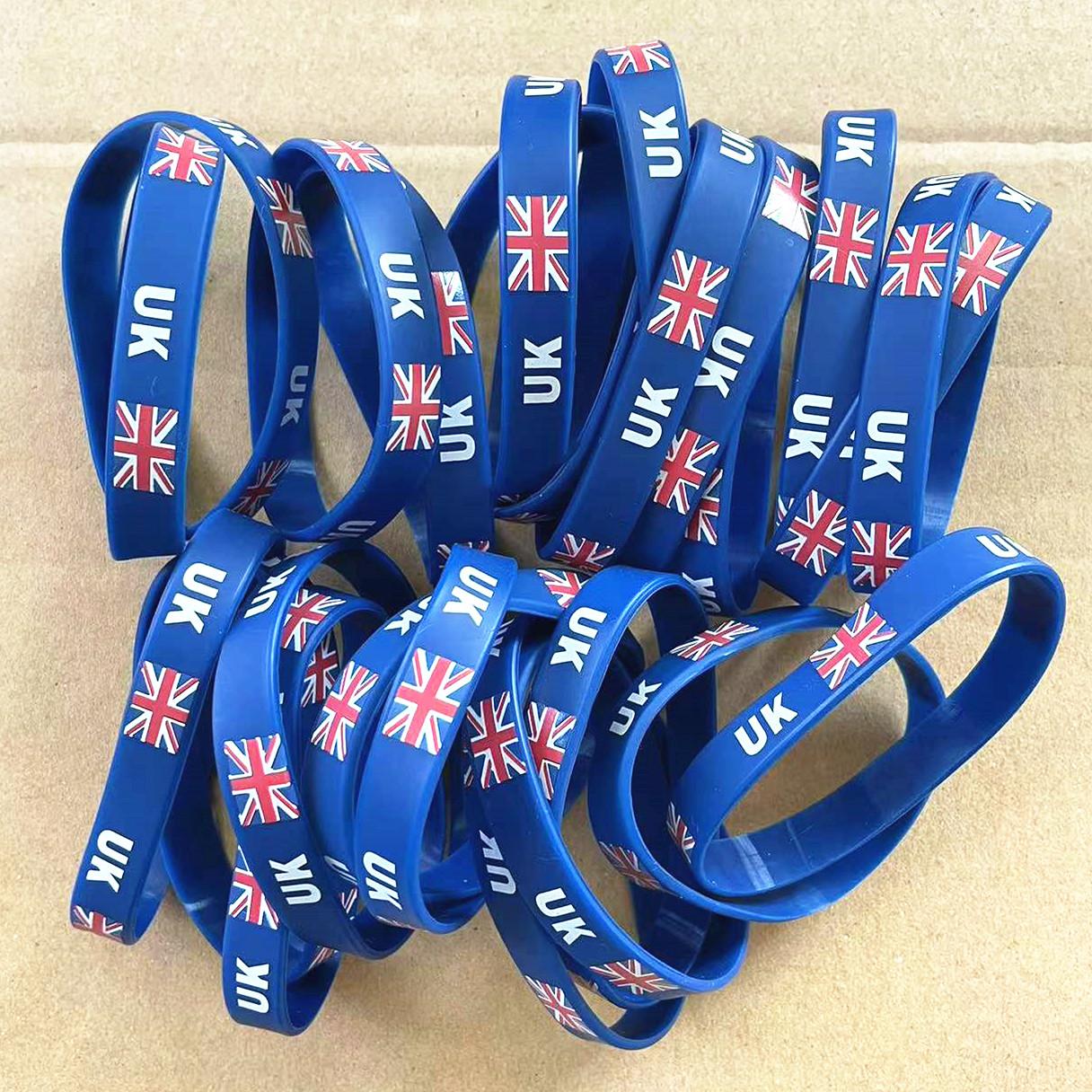 2pcs UK Britain Flag Wristband - Women'S Accessories Uk recension och pris