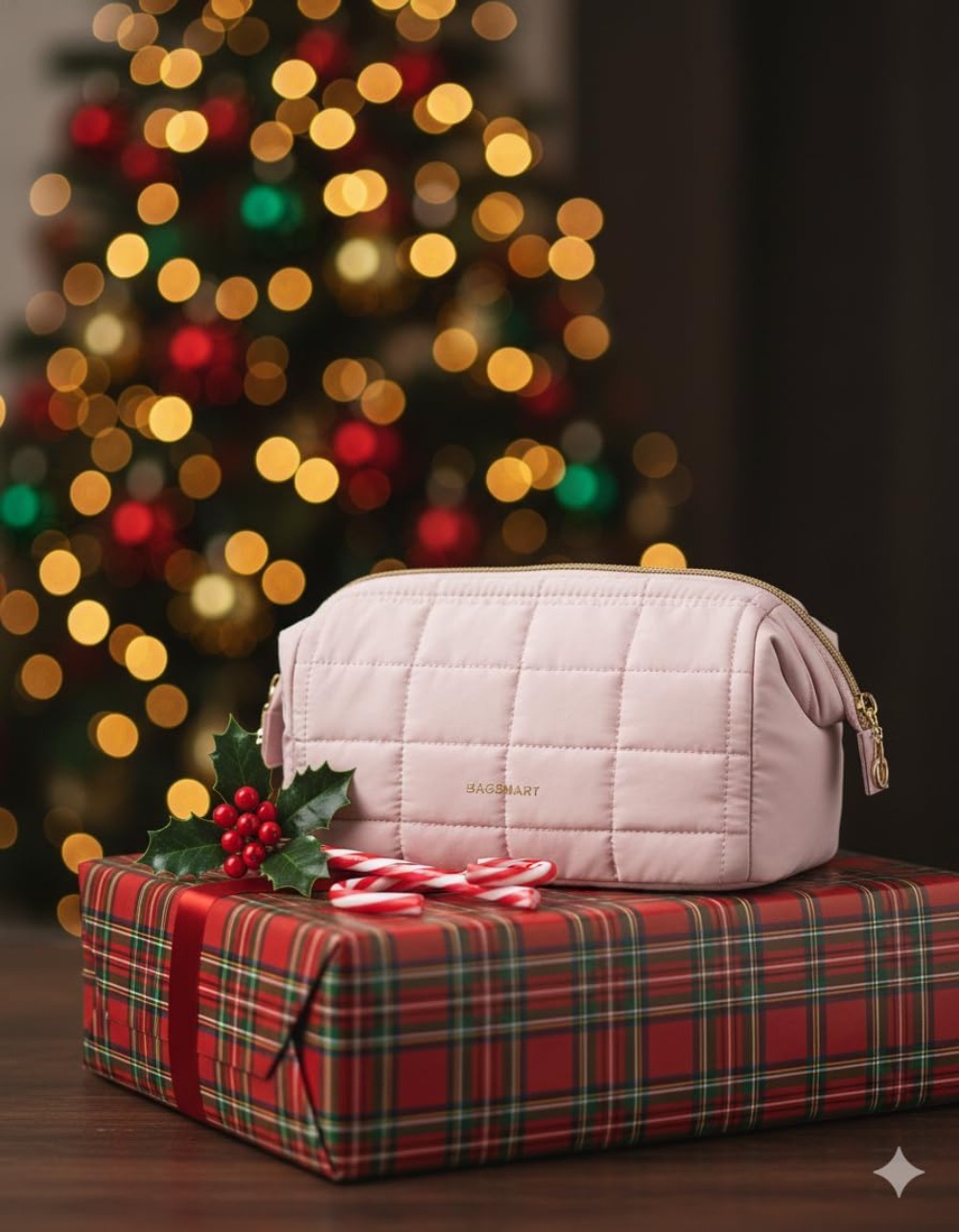 Puffy Makeup Bag Travel Toilet - Women Accessories Organizer recension och pris